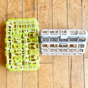 Dr. Brown’s & Munchkin High Capacity Deluxe Dishwasher Baskets Baby Bottle Parts